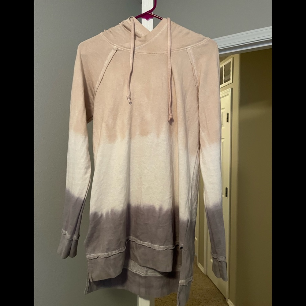 Long Hooded Sweatshirt